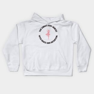 STAR SIGN - LIBRA: THE LIBRA’S SOUL DANCES WITH LOVE AND INTENTION. Kids Hoodie